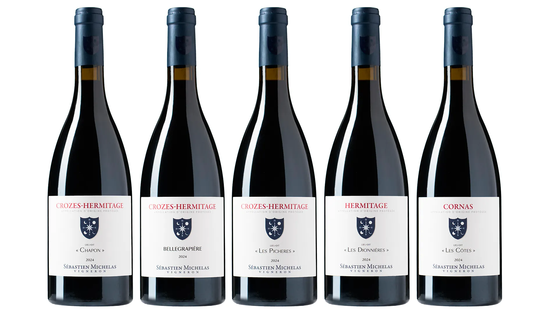 Packshot de bouteilles Sébastien Michelas