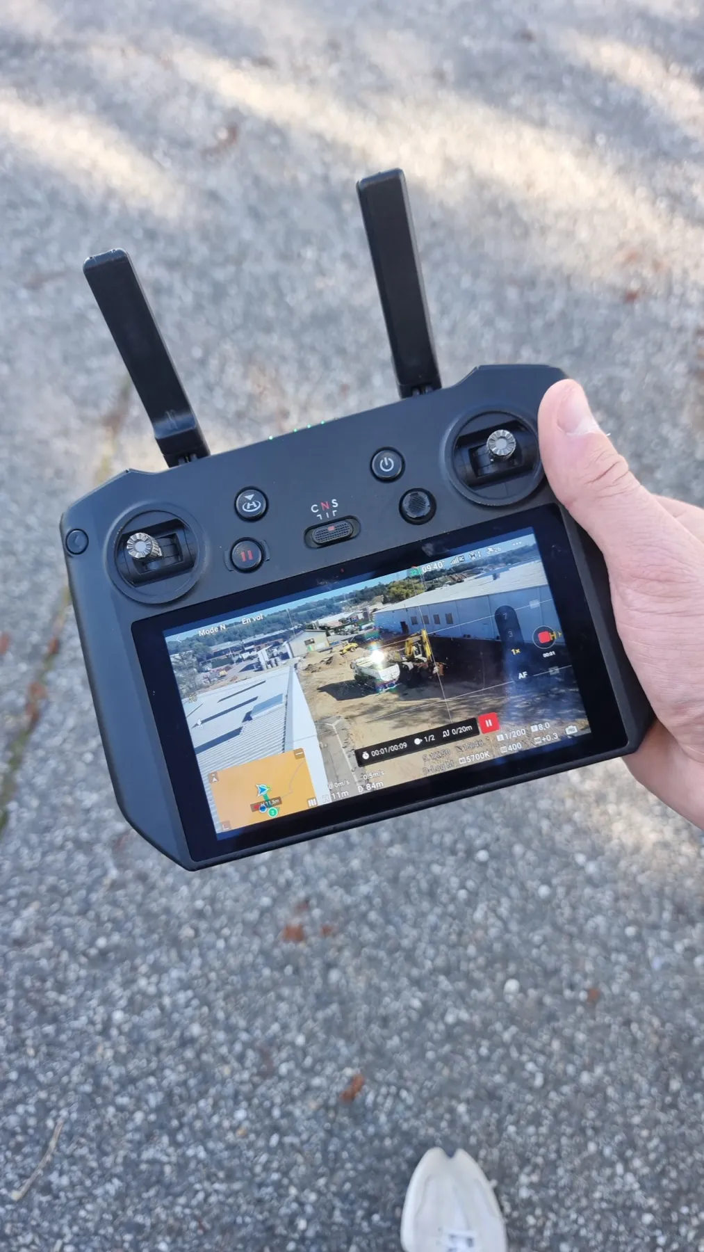 Coulisses drone stabilisé FLYMPROD, photo 1