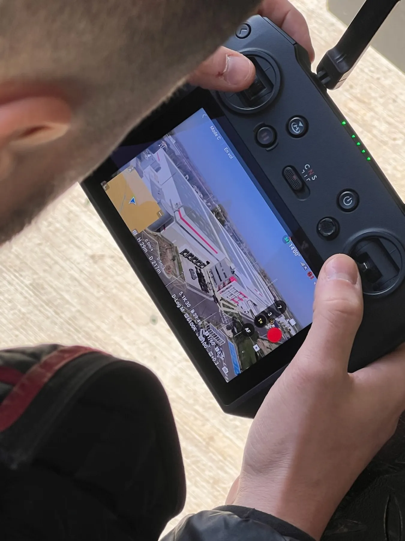 Coulisses drone stabilisé FLYMPROD, photo 4