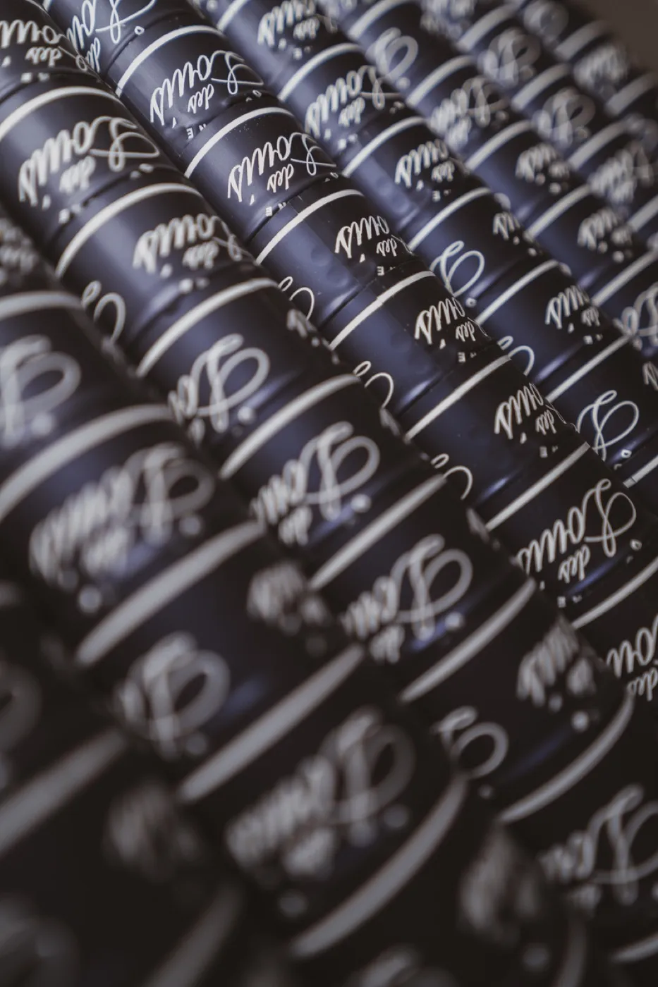 Capsules d'un domaine alignées, détail graphique en série